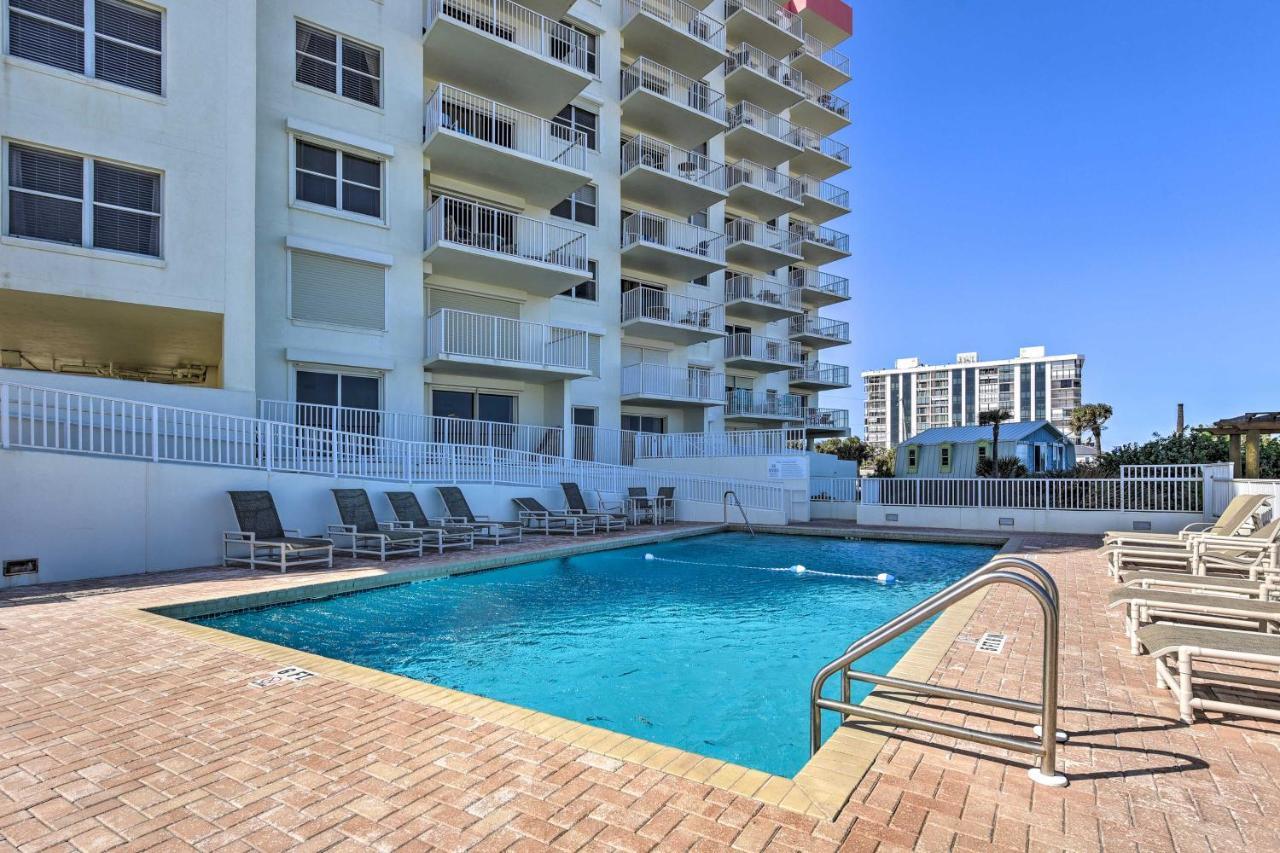 Oceanfront Retreat With Pool Steps To Ormond Beach Apartment ภายนอก รูปภาพ