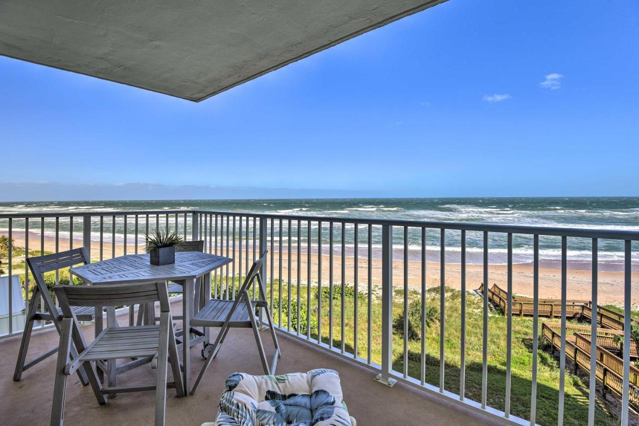 Oceanfront Retreat With Pool Steps To Ormond Beach Apartment ภายนอก รูปภาพ